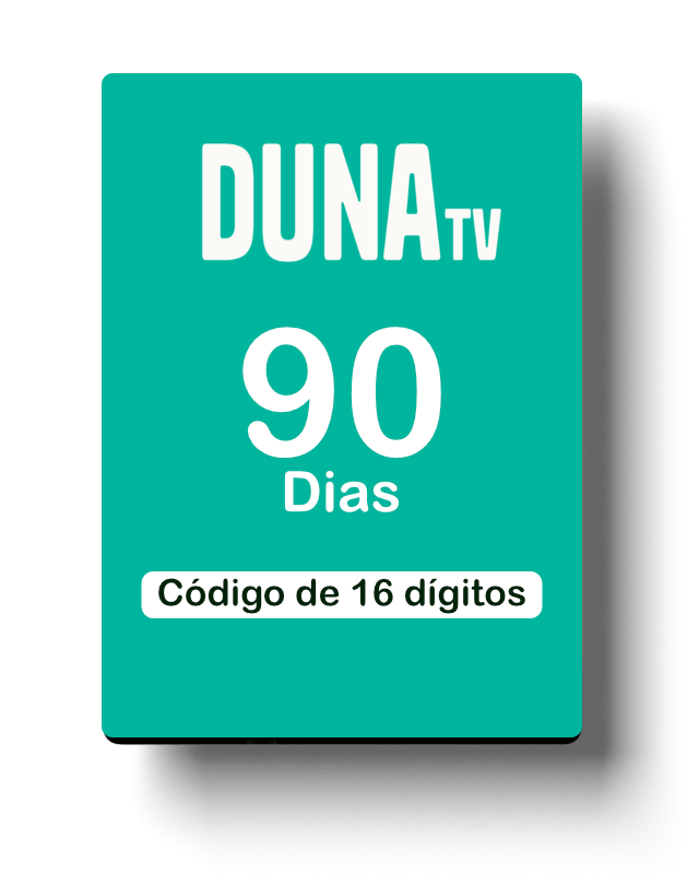 Recarga Dunatv trimestral