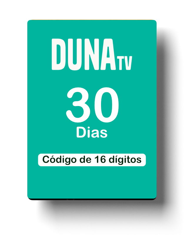 Recarga Dunatv mensal